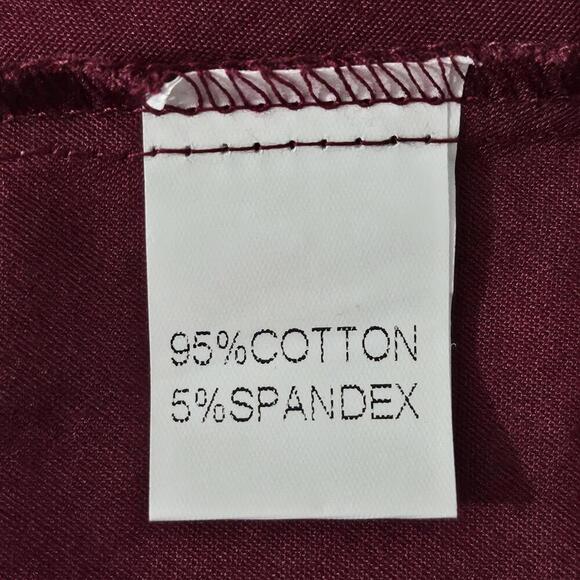 2/$20 NWOT Hanpceirs Burgundy Sleeveless Dress Size S – Elegant & Chic - Picture 4 of 5